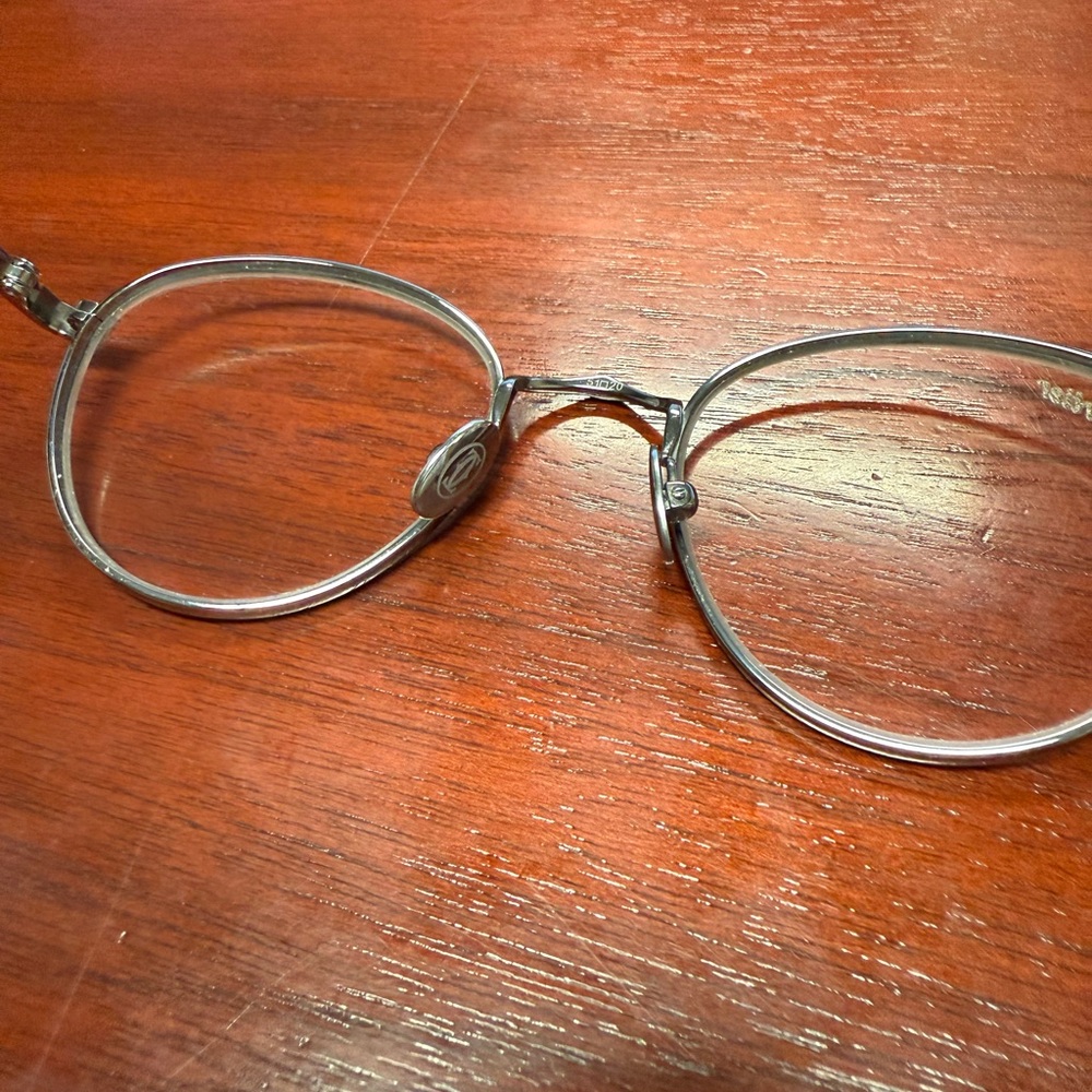 Cartier Silver Round Eyewear - Picture 5 of 10